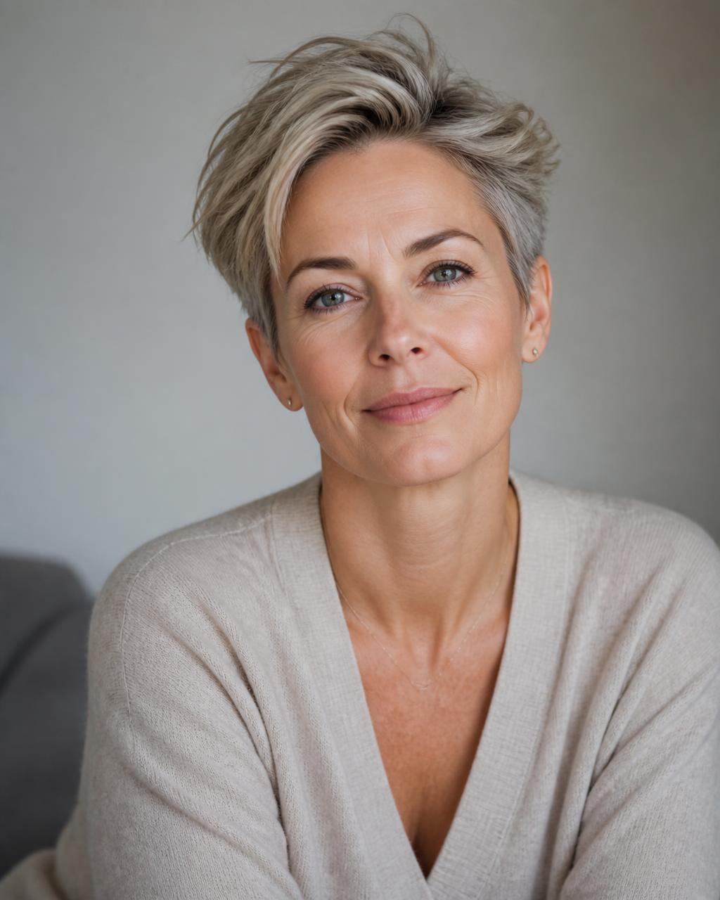 Vrouw die vertelt over omgaan met angst