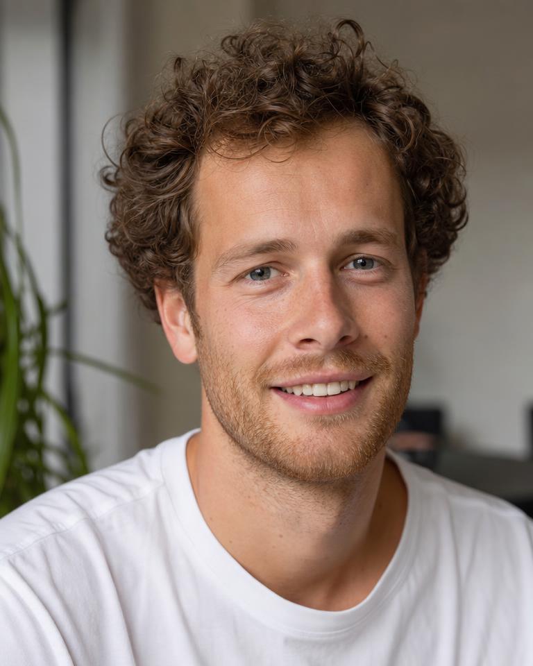 Portret van Sem Willems