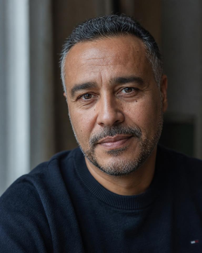 Portret van Youssef de Groot