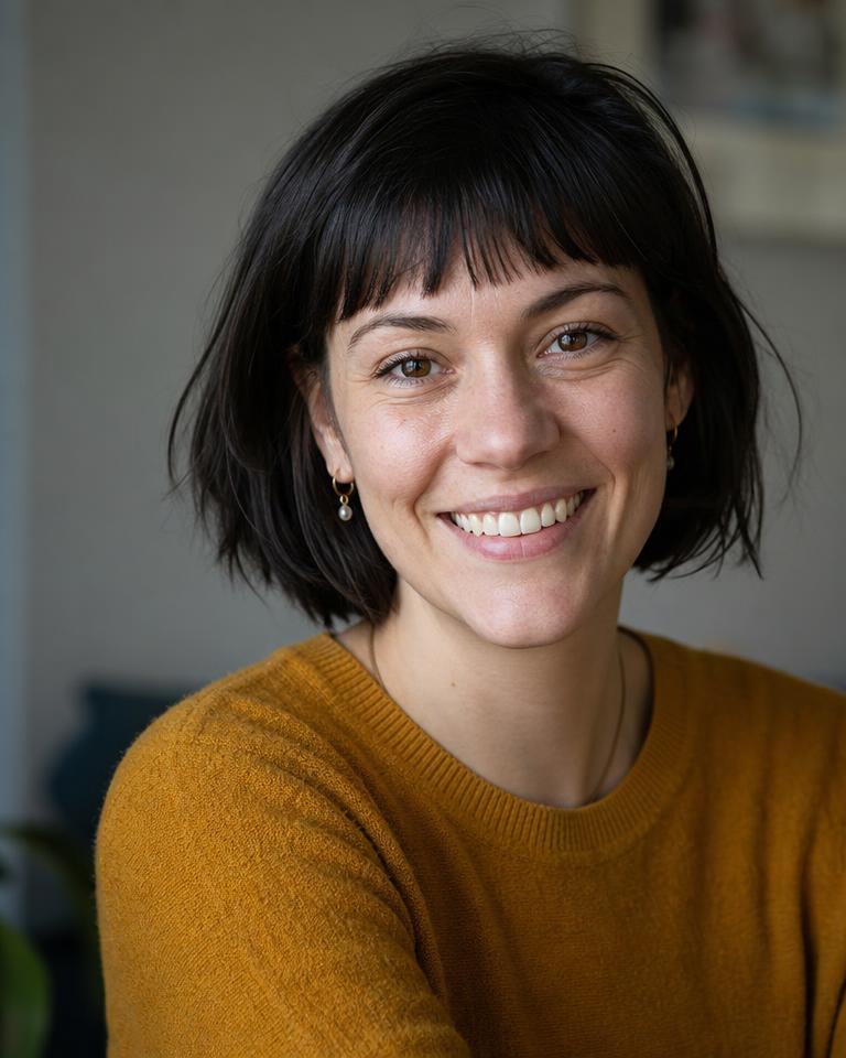 Portret van Anouk Wolters